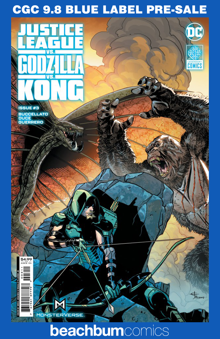 Justice League vs. Godzilla vs. Kong #3 CGC 9.8