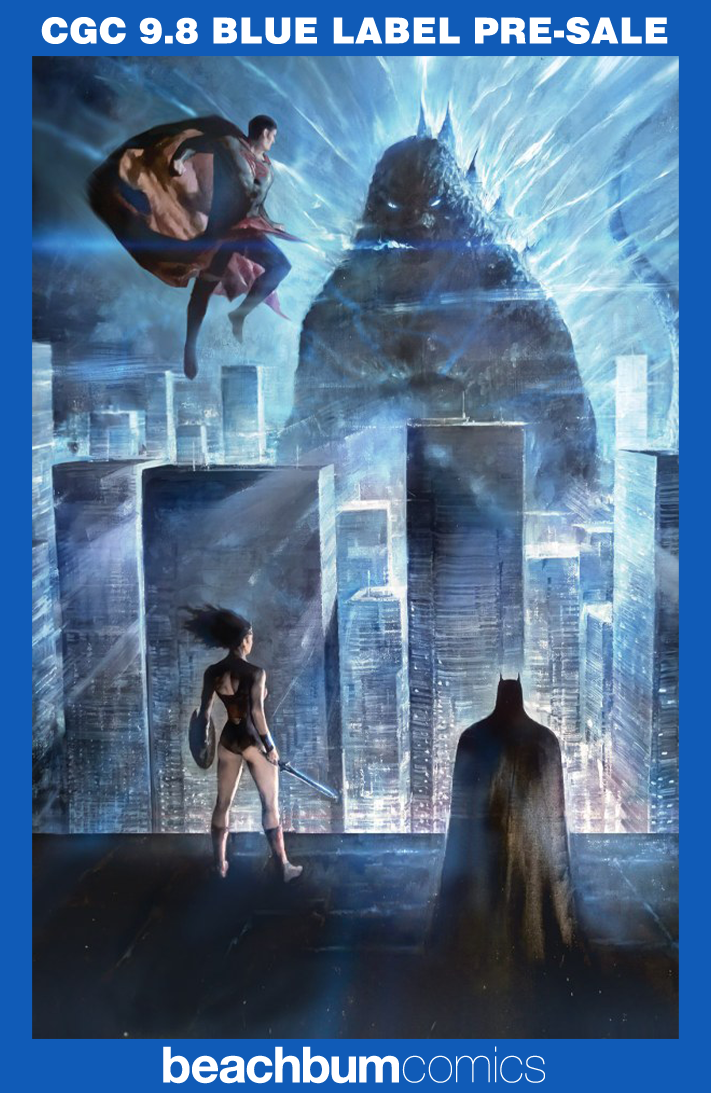 Justice League vs. Godzilla vs. Kong #5 Lee 1:25 Retailer Incentive Variant CGC 9.8