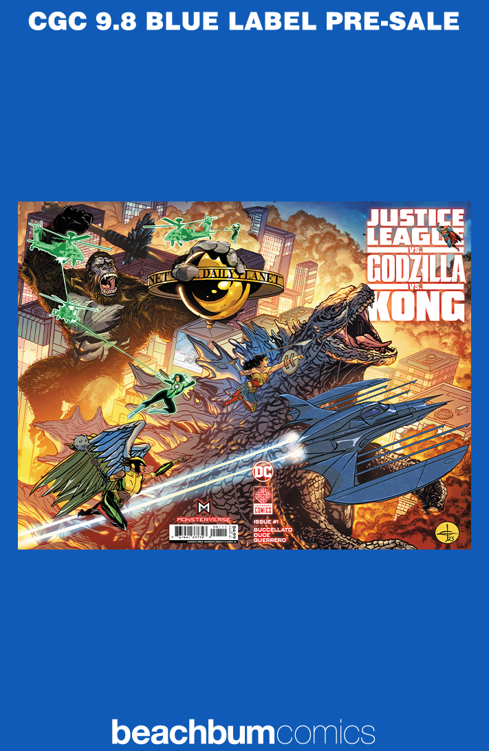Justice League vs. Godzilla vs. Kong #1 CGC 9.8