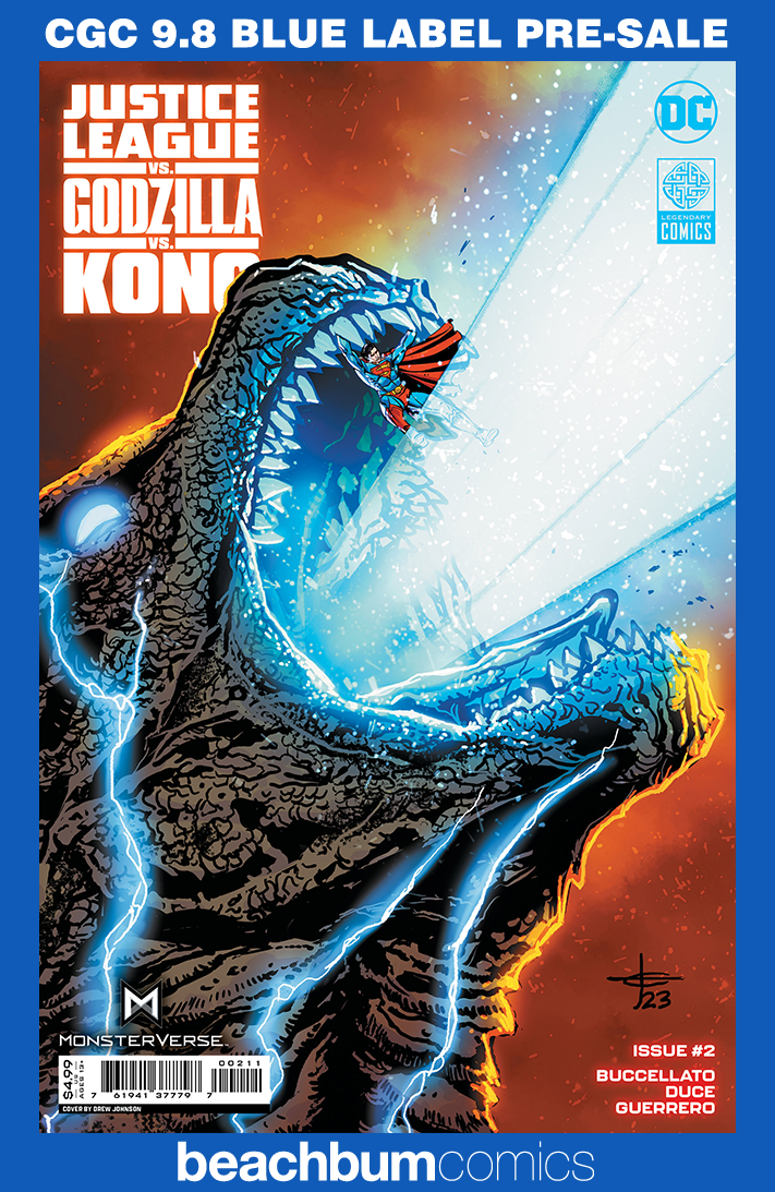 Justice League vs. Godzilla vs. Kong #2 CGC 9.8