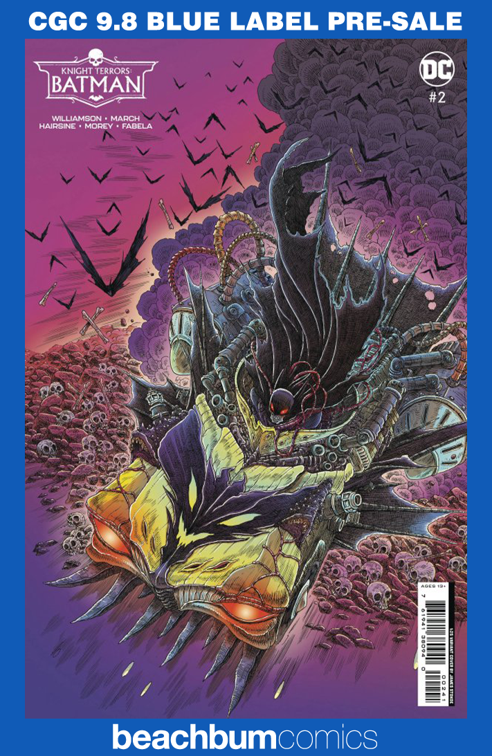 Knight Terrors: Batman #2 Stokoe 1:25 Retailer Incentive Variant CGC 9.8