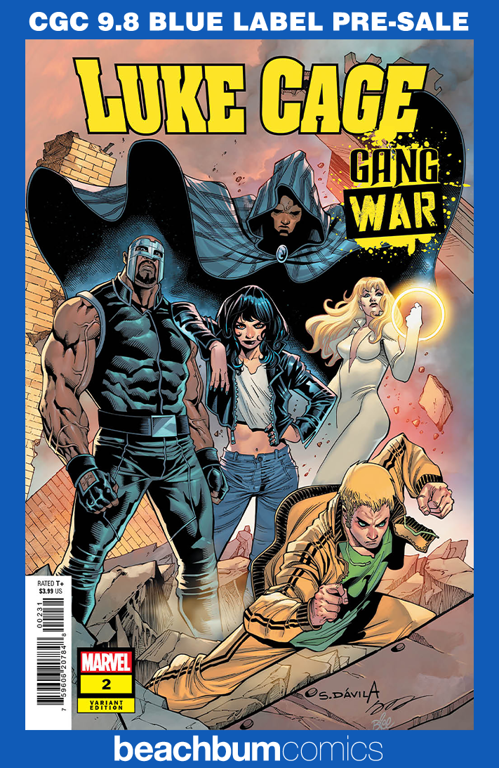 Luke Cage: Gang War #2 Davilla Variant CGC 9.8