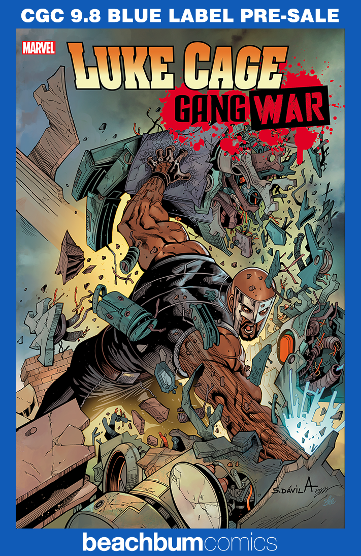 Luke Cage: Gang War #3 Davilla Variant CGC 9.8