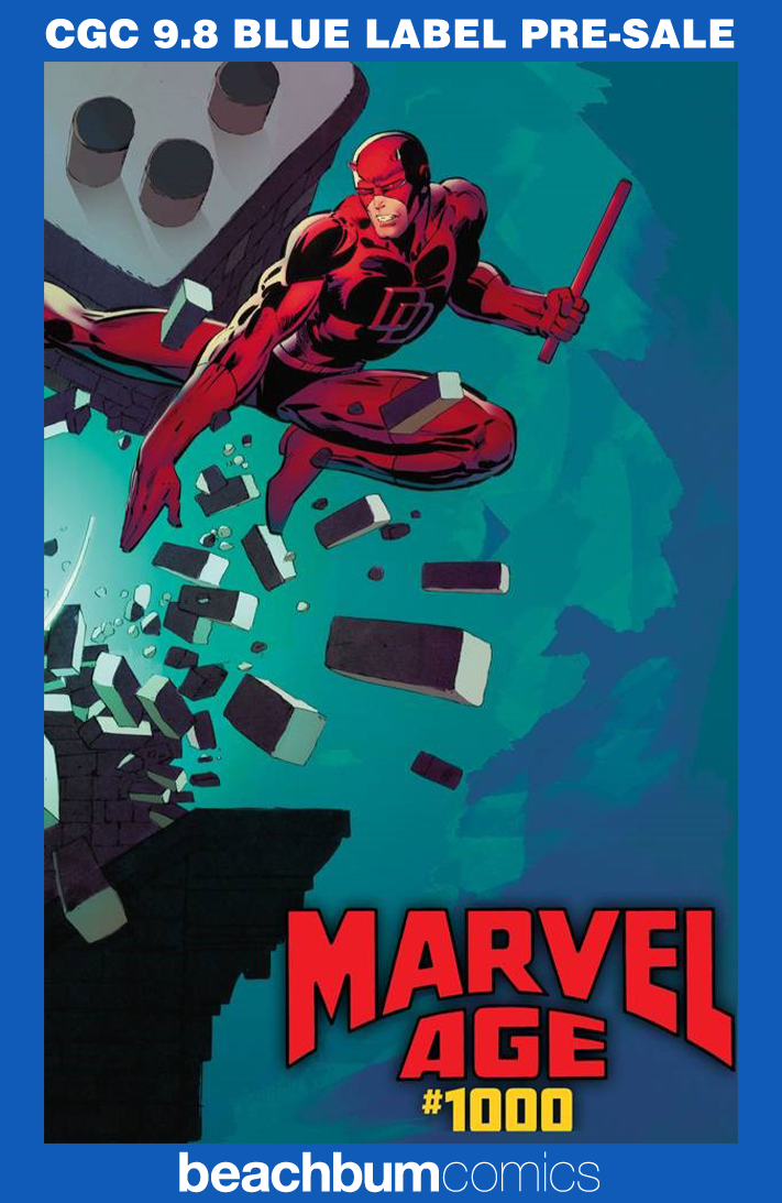 Marvel Age #1000 Miller 1:50 Retailer Incentive Variant CGC 9.8
