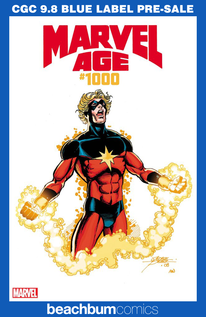 Marvel Age #1000 Perez Variant CGC 9.8
