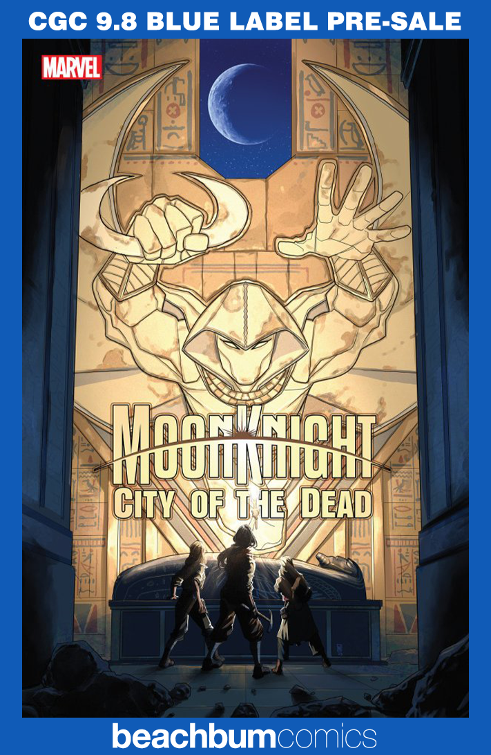 Moon Knight : City of the Dead #1 Woods 1:50 Retailer Incentive Variant CGC 9.8 - New Scarlet Scarab