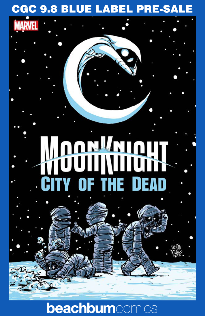 Moon Knight : City of the Dead #1 Young Variant CGC 9.8 - New Scarlet Scarab