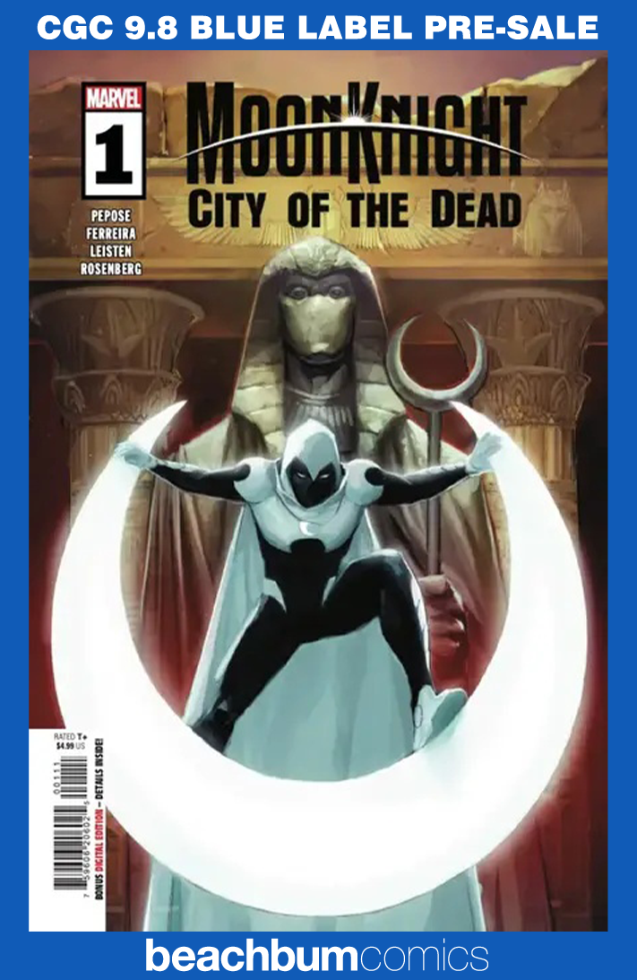 Moon Knight : City of the Dead #1 CGC 9.8 - New Scarlet Scarab