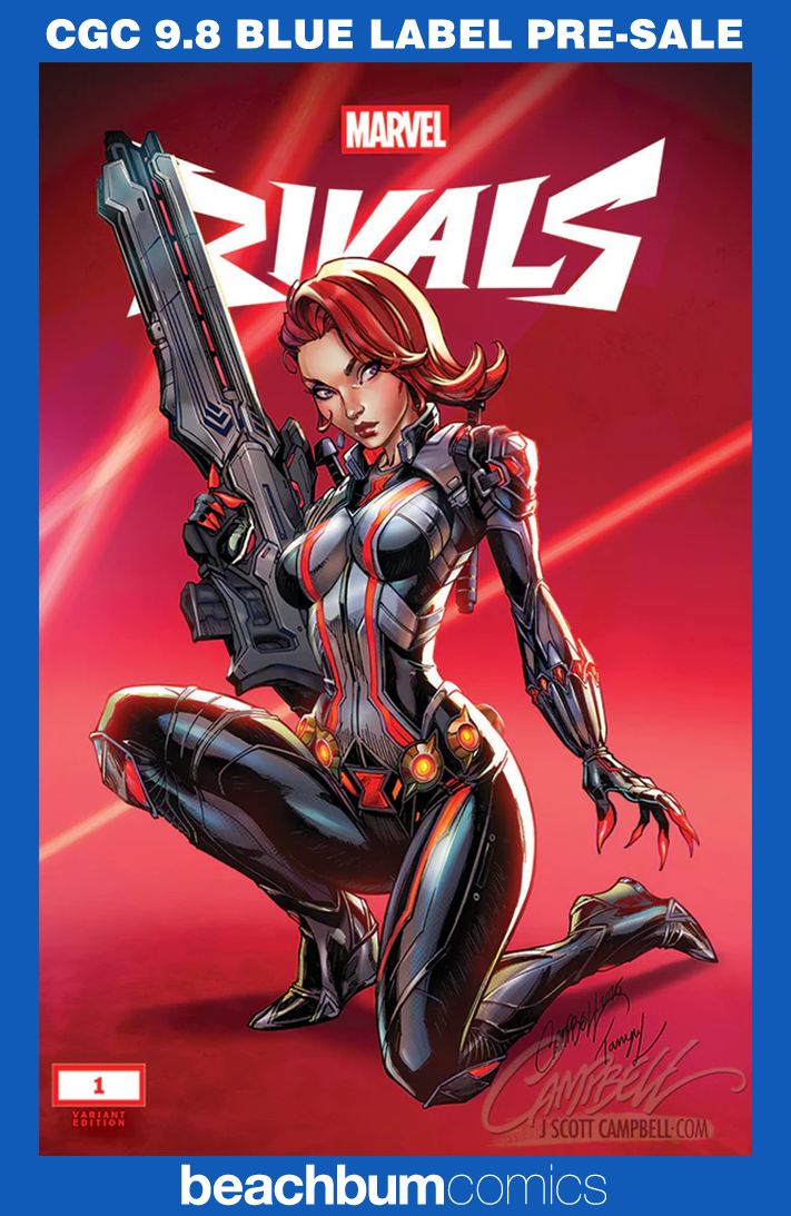 Marvel Rivals: Ignite #1 J. Scott Campbell Exclusive B - Black Widow - CGC 9.8