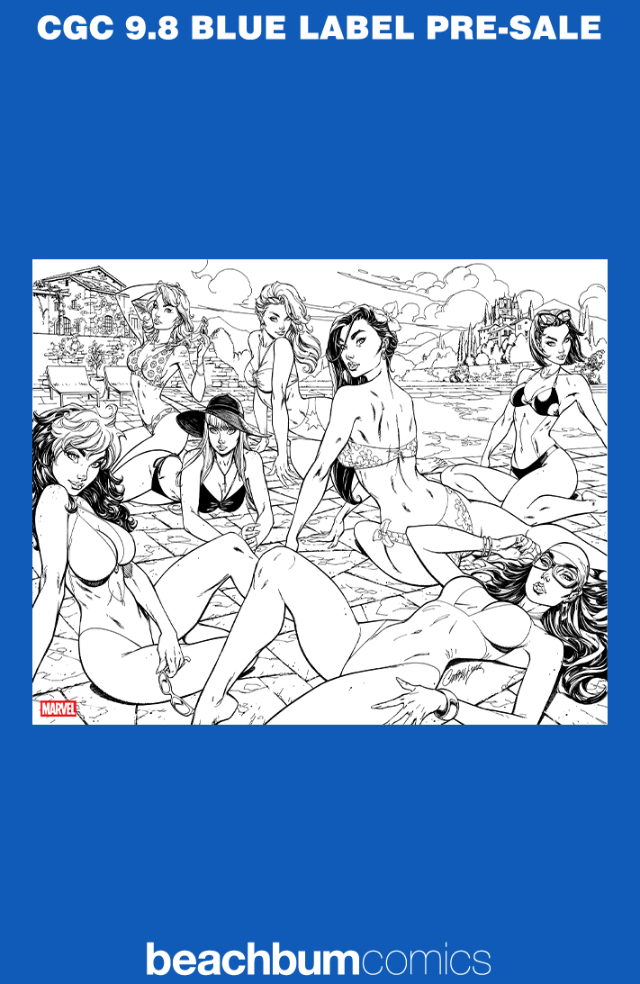 Marvel Swimsuit Special: Friends, Foes & Rivals #1 Second Printing Campbell 1:25 Virgin Retailer Incentive CGC 9.8