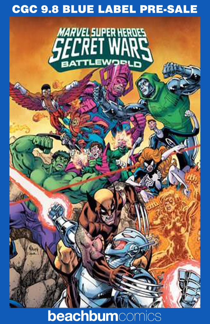 Marvel Super Heroes Secret Wars: Battleworld #3 Nauck Variant CGC 9.8
