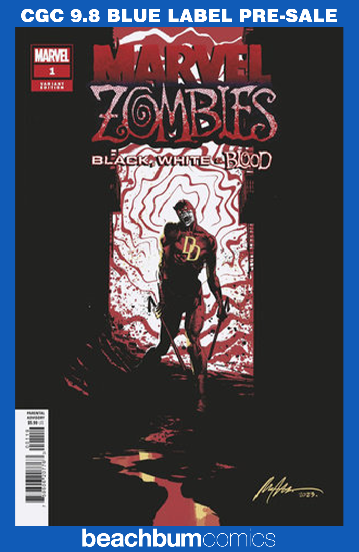 Marvel Zombies: Black, White & Blood #1 Albuquerque 1:25 Retailer Incentive Variant CGC 9.8