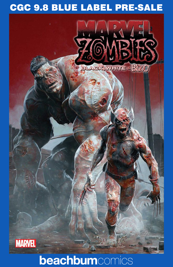 Marvel Zombies: Black, White & Blood #1 Barends Variant CGC 9.8