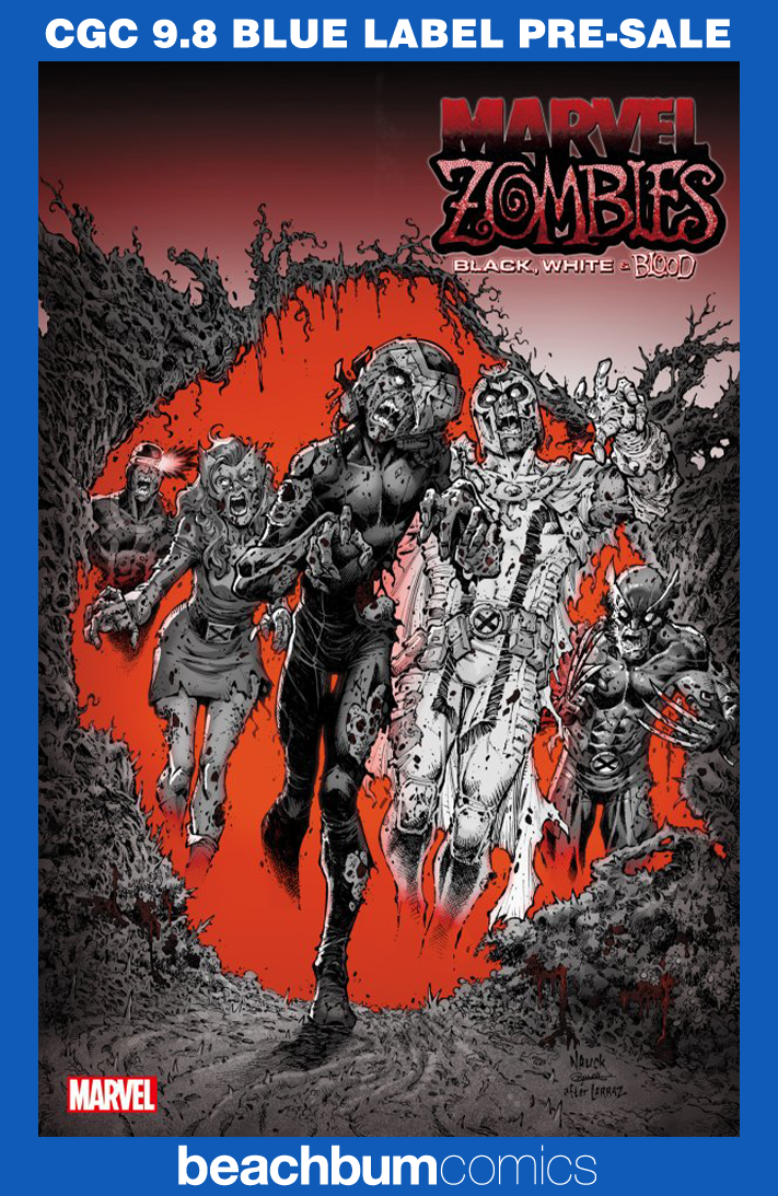 Marvel Zombies: Black, White & Blood #3 Nauck 1:10 Retailer Incentive Variant CGC 9.8
