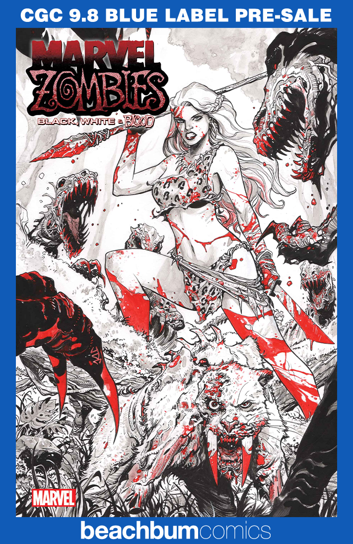 Marvel Zombies: Black, White & Blood #4 Cassara Variant CGC 9.8