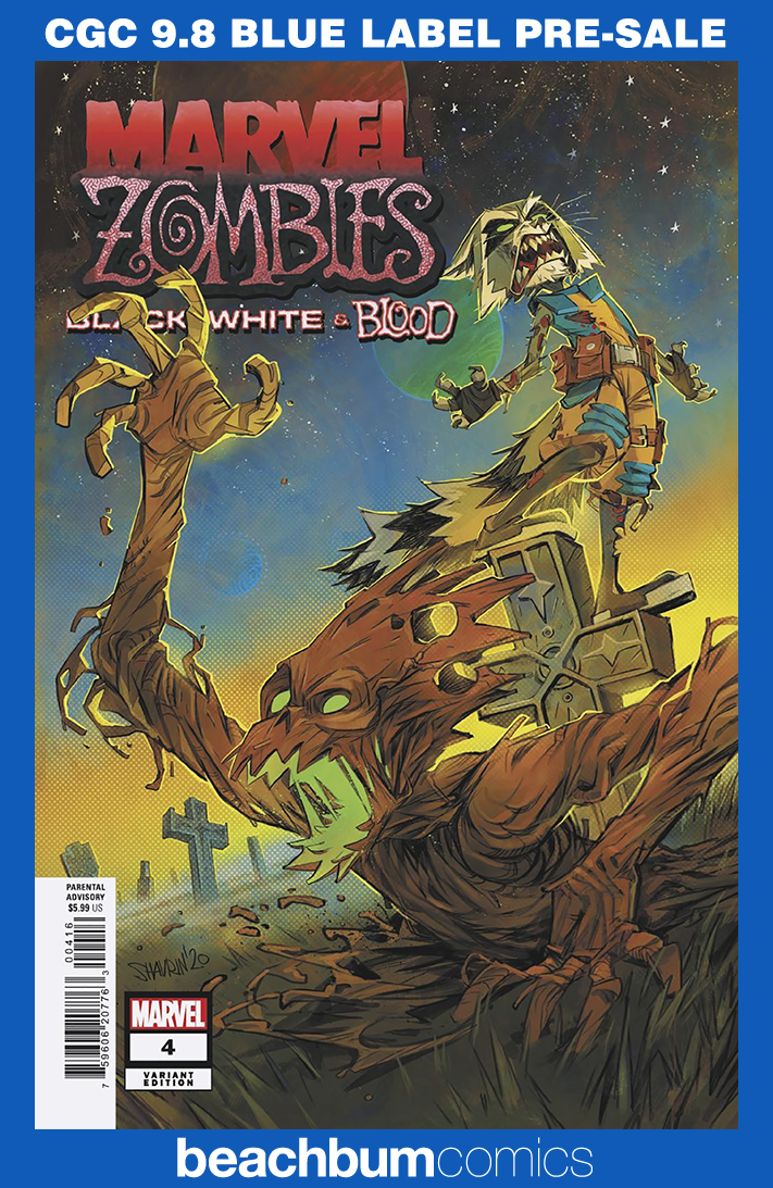 Marvel Zombies: Black, White & Blood #4 Ramos 1:50 Retailer Incentive Variant CGC 9.8