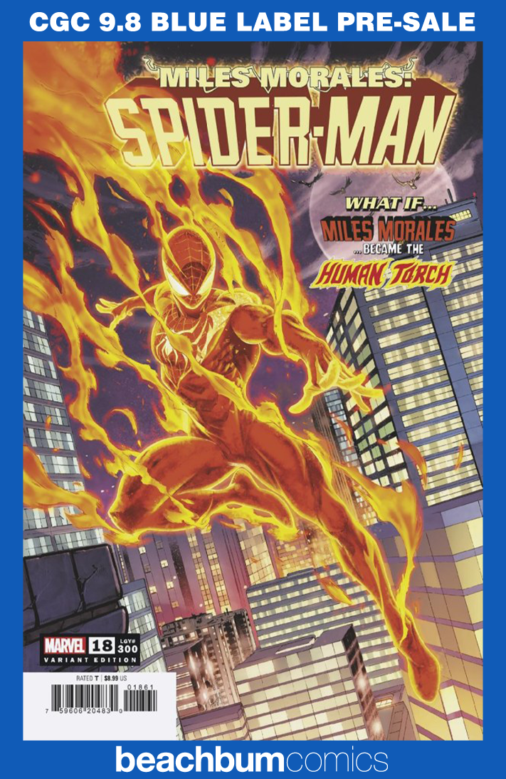 Miles Morales: Spider-Man #18 (#300) Coello Variant CGC 9.8