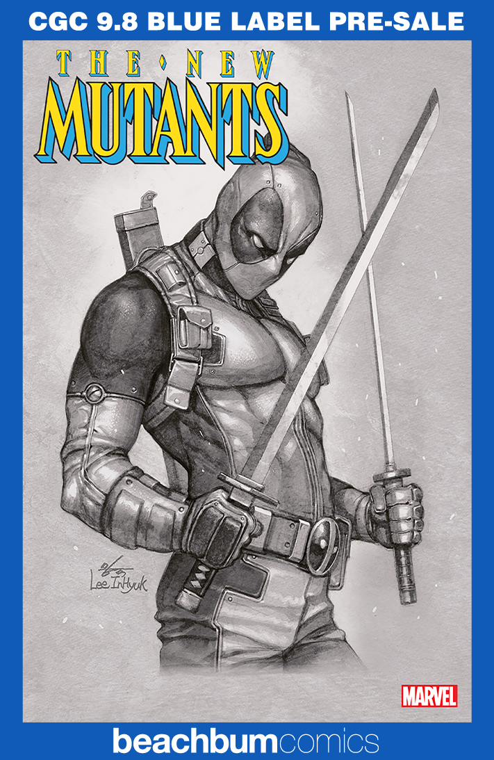 New Mutants #98 Facsimile Edition InHyuk Lee 1:25 Retailer Incentive Variant CGC 9.8