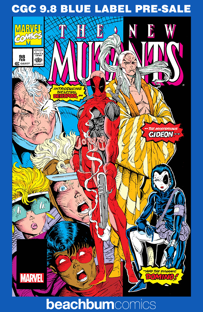 New Mutants #98 Facsimile Edition CGC 9.8