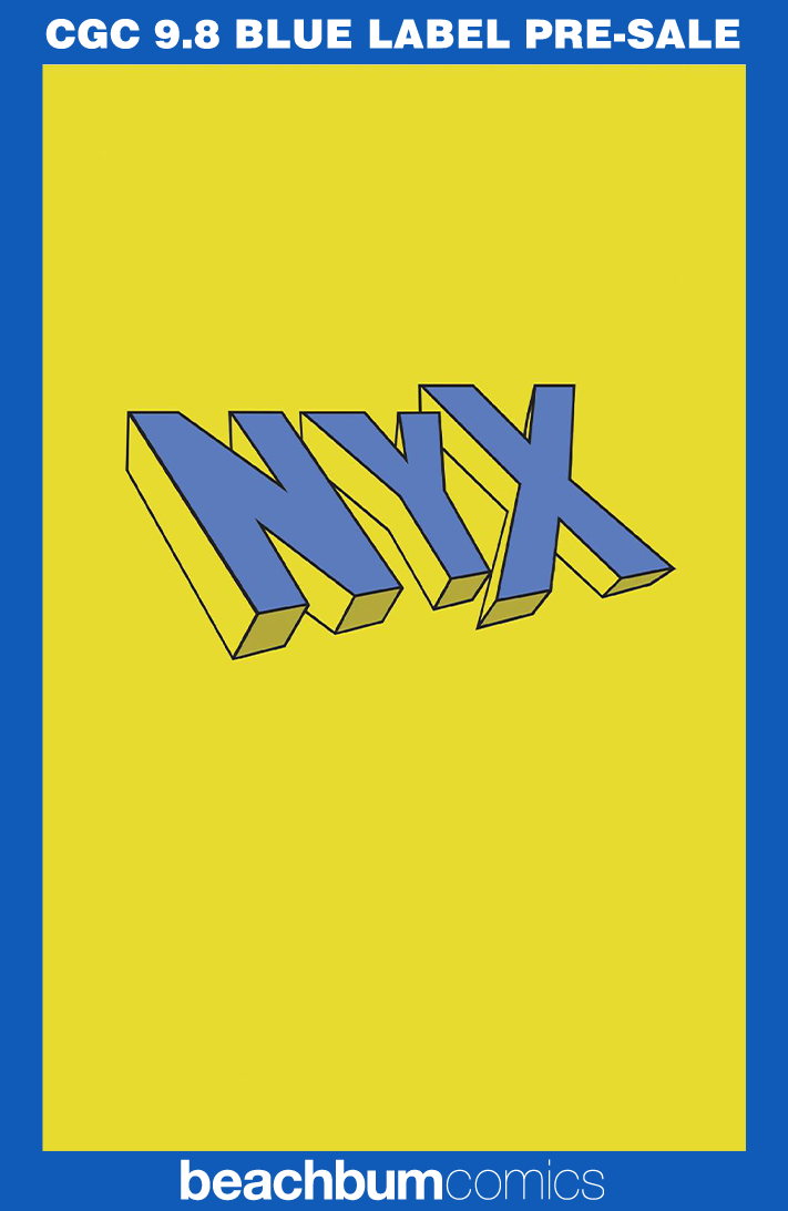 NYX #1 Logo Variant CGC 9.8