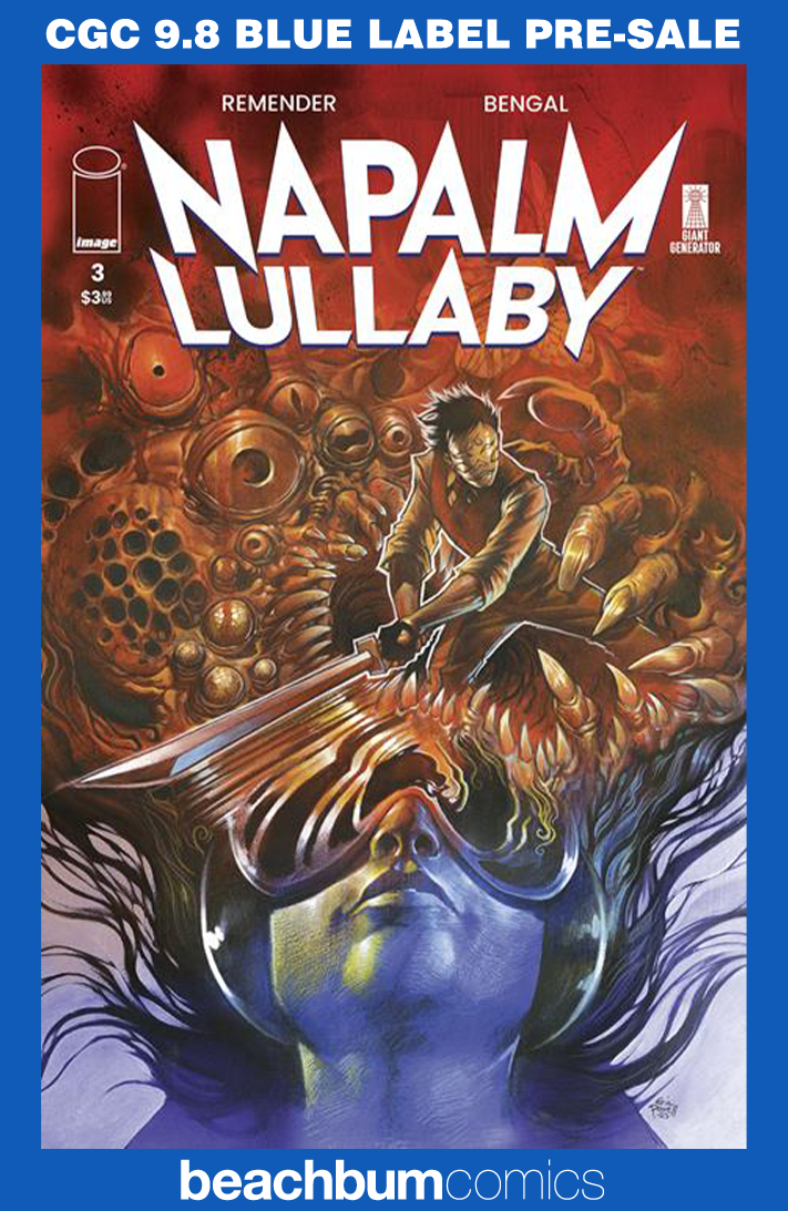 Napalm Lullaby #3 Powell 1:10 Retailer Incentive Variant CGC 9.8