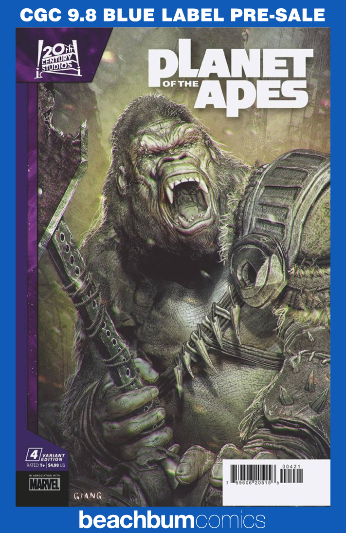 Planet of the Apes #4 Giang Variant CGC 9.8