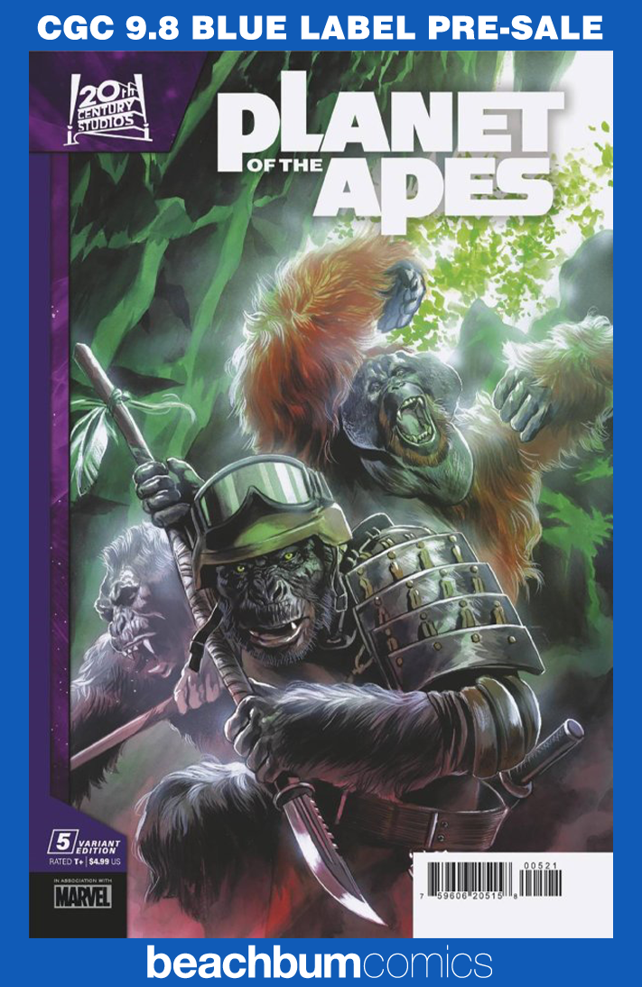 Planet of the Apes #5 Massafera Variant CGC 9.8