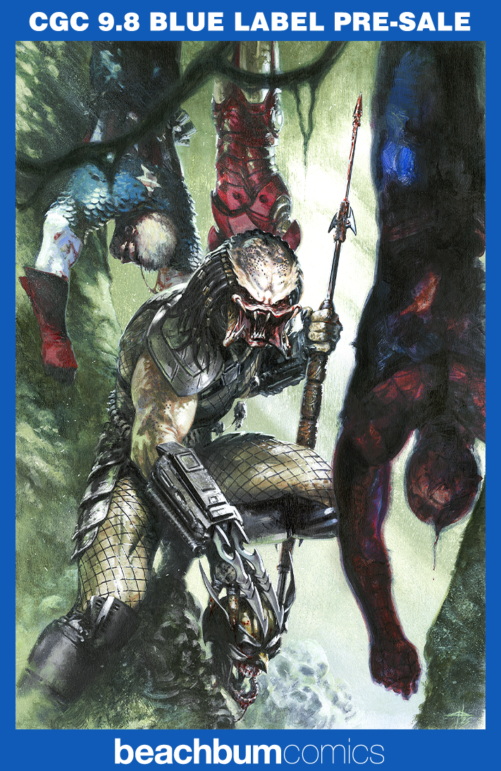 Predator Kills the Marvel Universe #1 Dell'Otto 1:100 Virgin Retailer Incentive Variant CGC 9.8