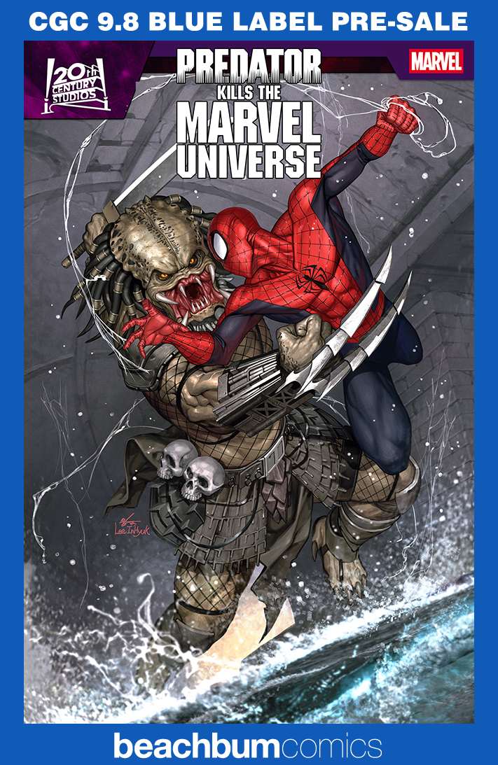 Predator Kills the Marvel Universe #1 InHyuk Lee 1:25 Retailer Incentive Variant CGC 9.8
