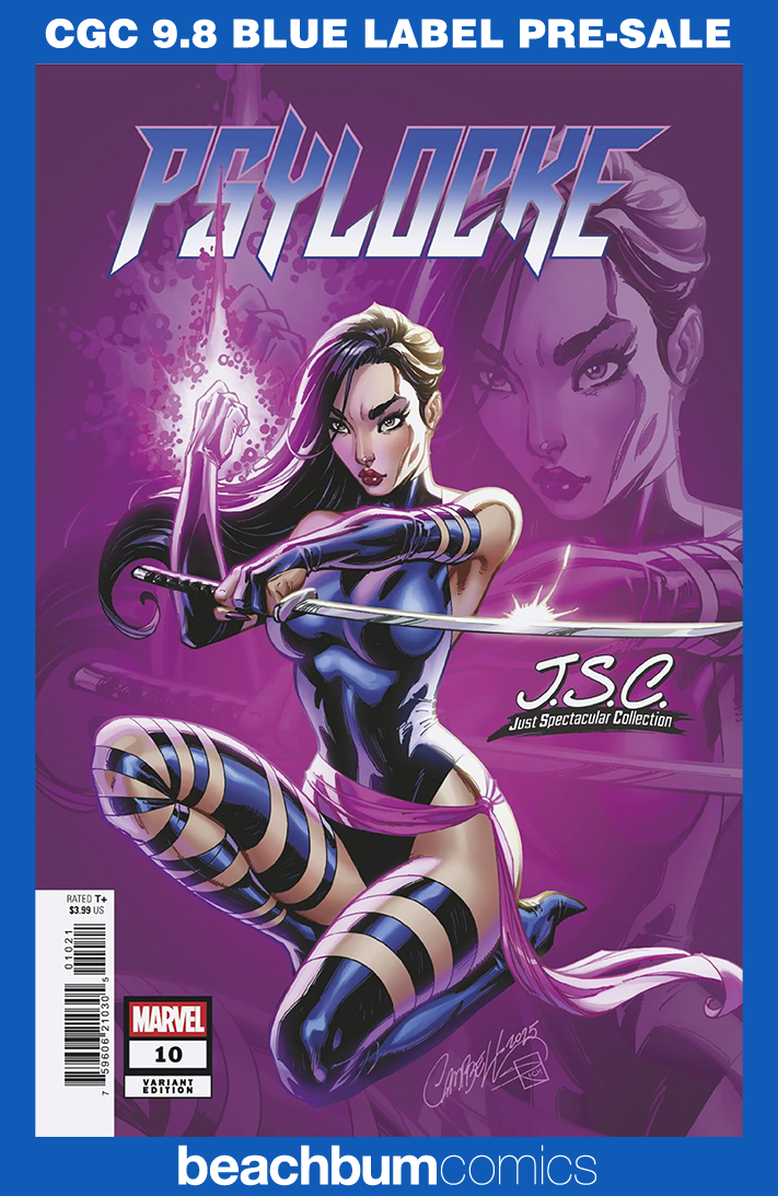 Psylocke #10 Campbell Variant CGC 9.8