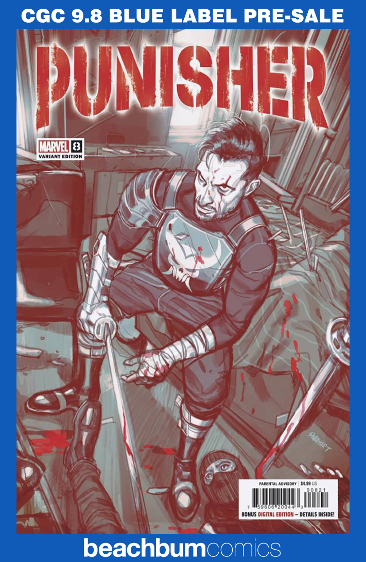 Punisher #8 Sway Variant CGC 9.8