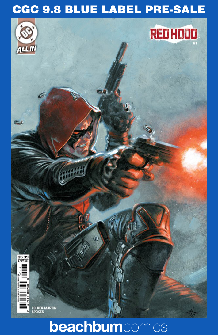 Red Hood #1 Dell'Otto Variant CGC 9.8