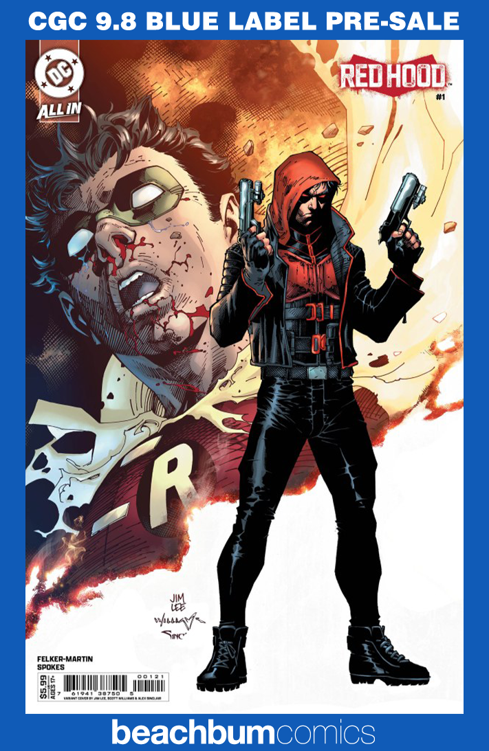 Red Hood #1 Jim Lee Variant CGC 9.8