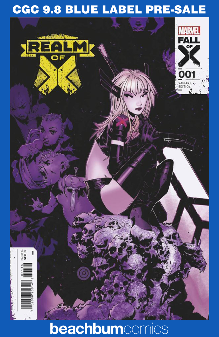 Realm of X #1 Bachalo 1:25 Retailer Incentive Variant CGC 9.8