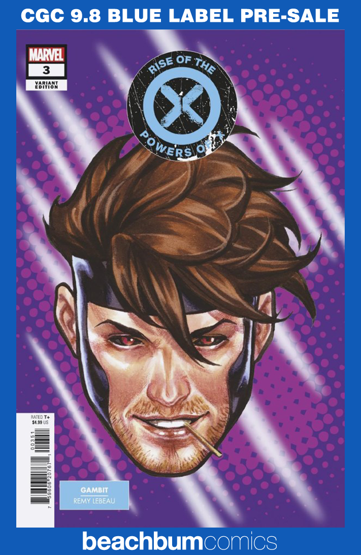 Rise of the Powers of X #3 Brooks Headshot Variant CGC 9.8
