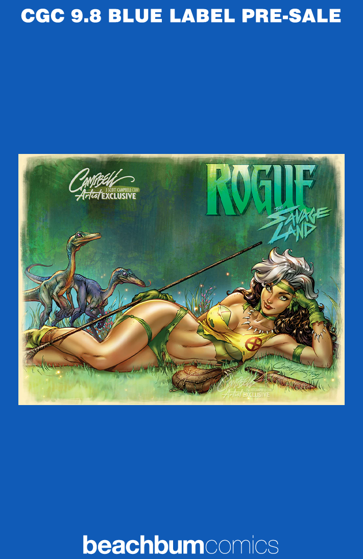Rogue: The Savage Land #5 Campbell Exclusive A - "Wraparound Rogue" - CGC 9.8