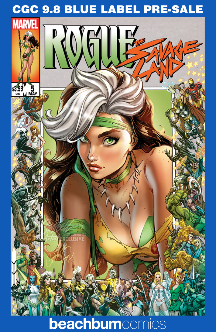 Rogue: The Savage Land #5 Campbell Exclusive B - "Border Rogue" - CGC 9.8
