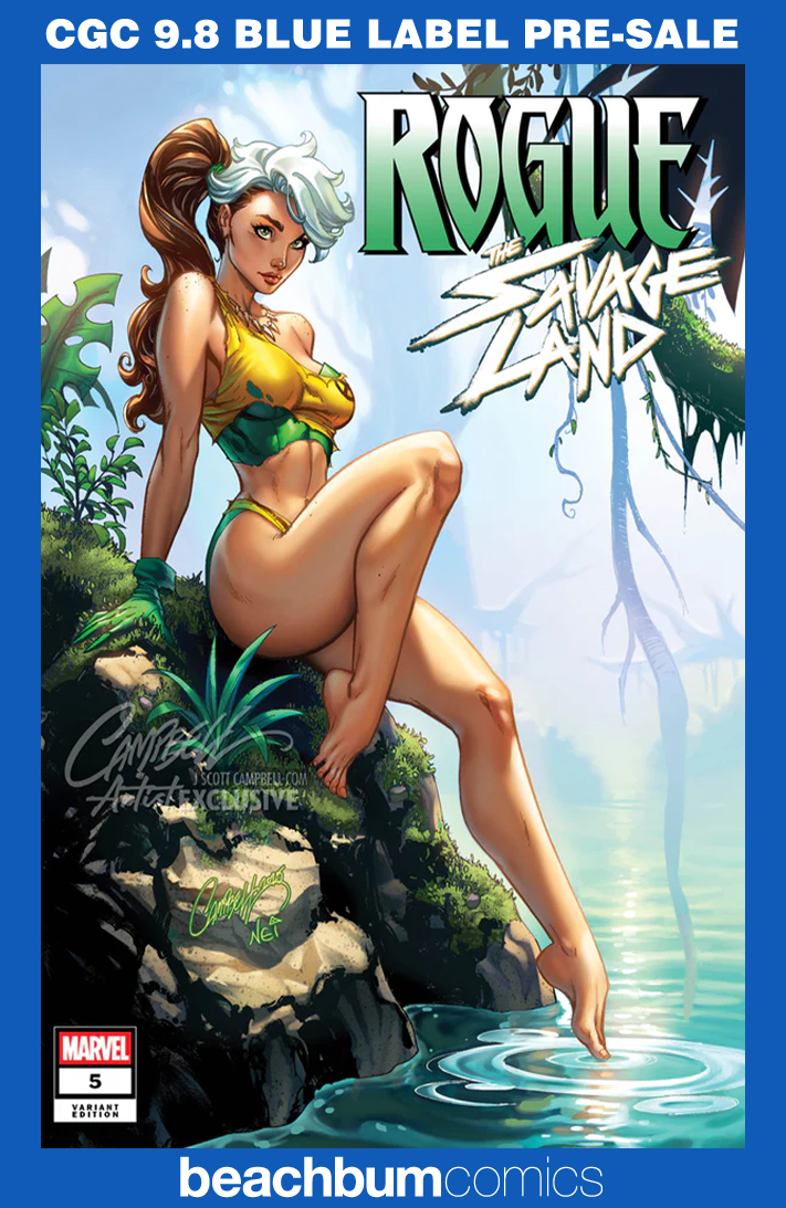 Rogue: The Savage Land #5 Campbell Exclusive D - "Pond Rogue" - CGC 9.8