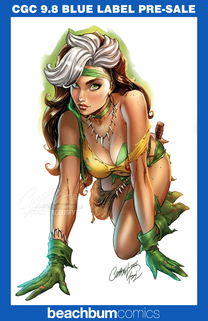 Rogue: The Savage Land #5 Campbell Exclusive E - "Gazing Rogue" - CGC 9.8