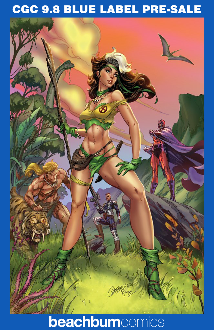 Rogue: The Savage Land #1 Campbell 1:100 Virgin Retailer Incentive Variant CG 9.8