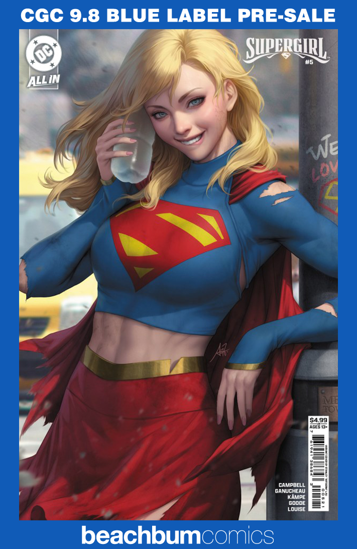 Supergirl #5 Artgerm Variant CGC 9.8