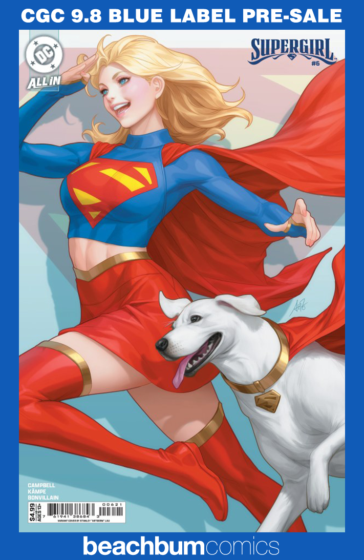 Supergirl #6 Artgerm Variant CGC 9.8