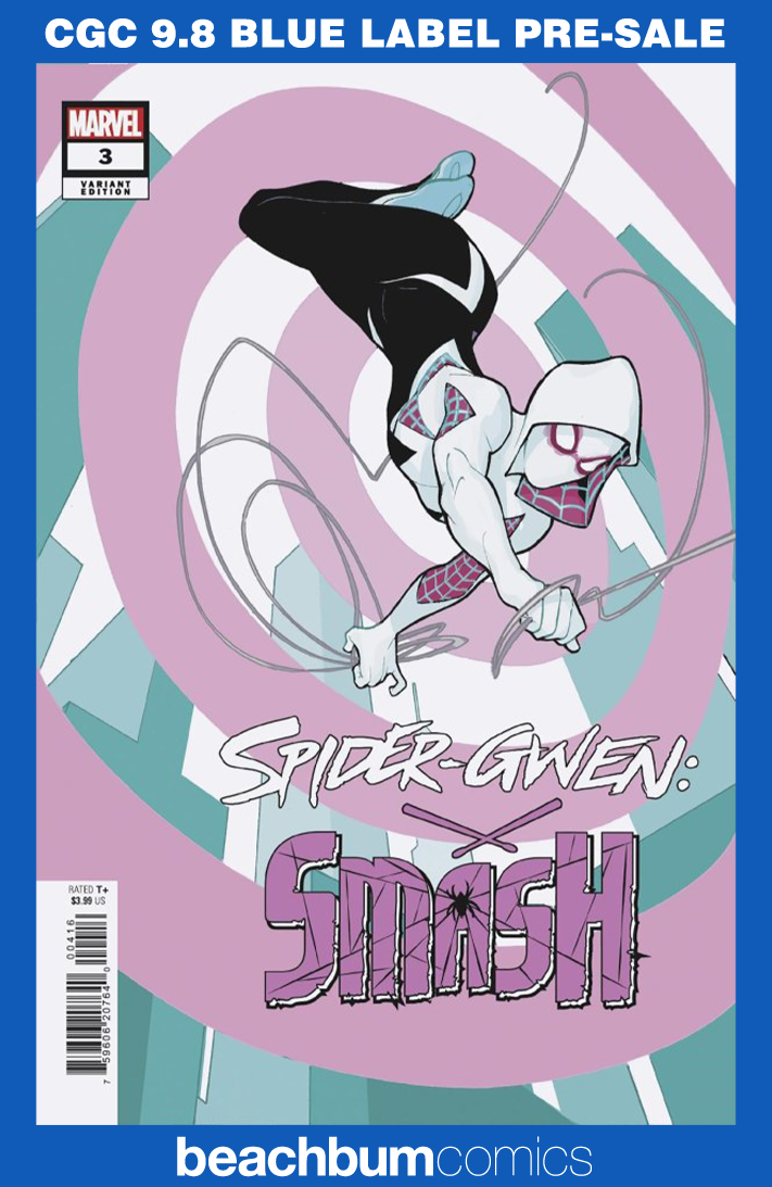 Spider-Gwen: Smash #4 Dodson 1:25 Retailer Incentive Variant CGC 9.8