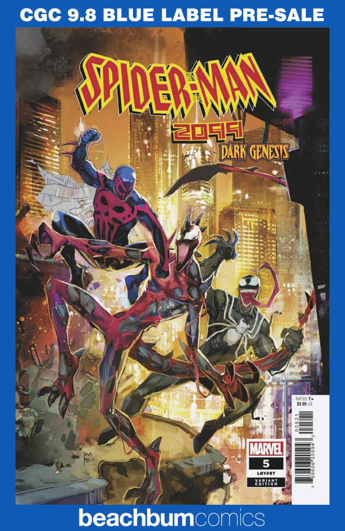 Spider-Man 2099: Dark Genesis #5 Reis Variant CGC 9.8