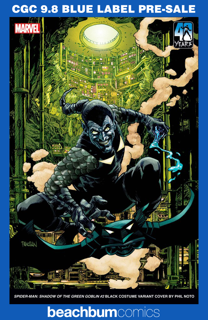 Spider-Man: Shadow of the Green Goblin #2 Panosian Black Costume Variant CGC 9.8