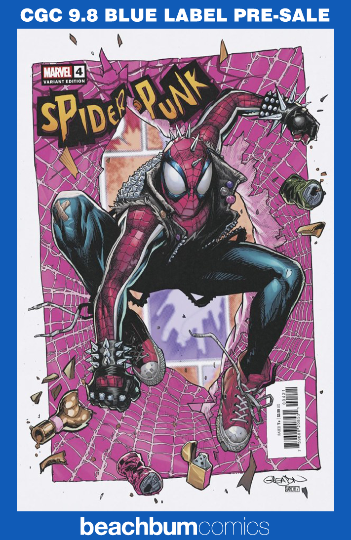 Spider-Punk: Arms Race #4 Gleason Variant CGC 9.8