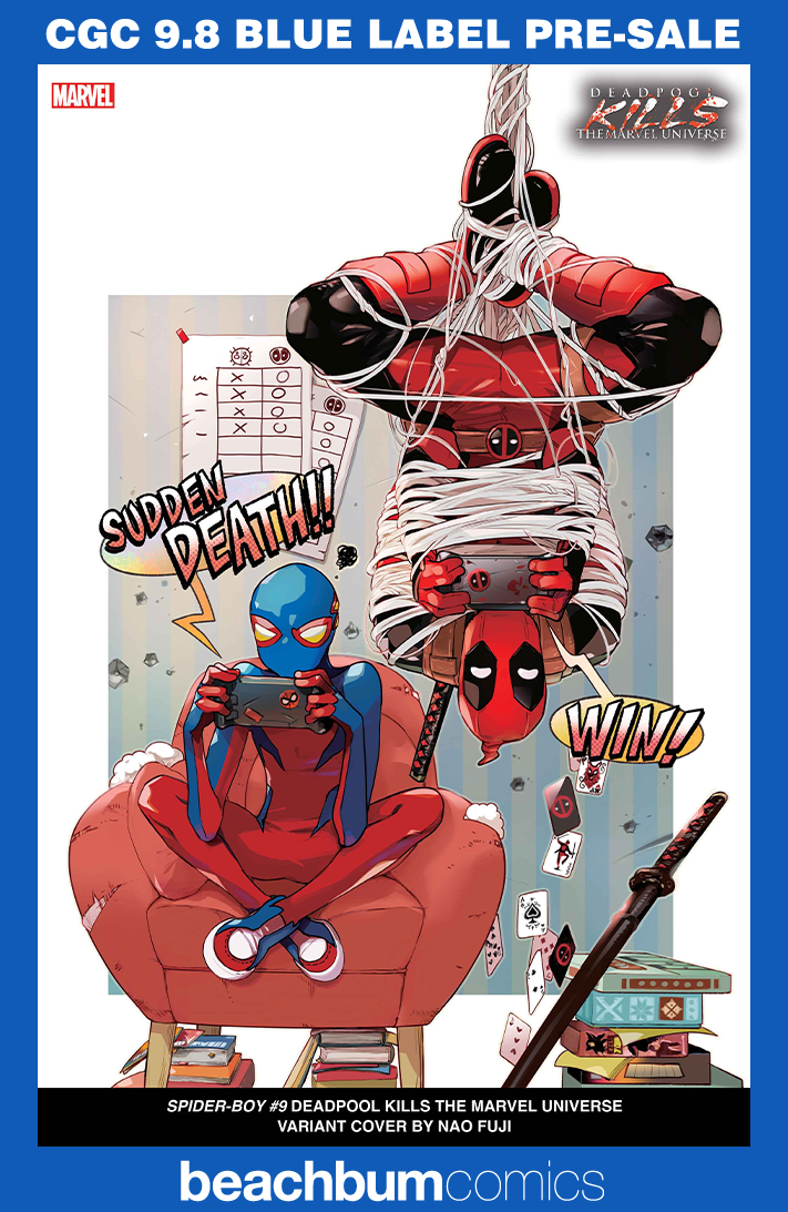 Spider-Boy #9 Fuji Deadpool Kills The Marvel Universe Variant CGC 9.8