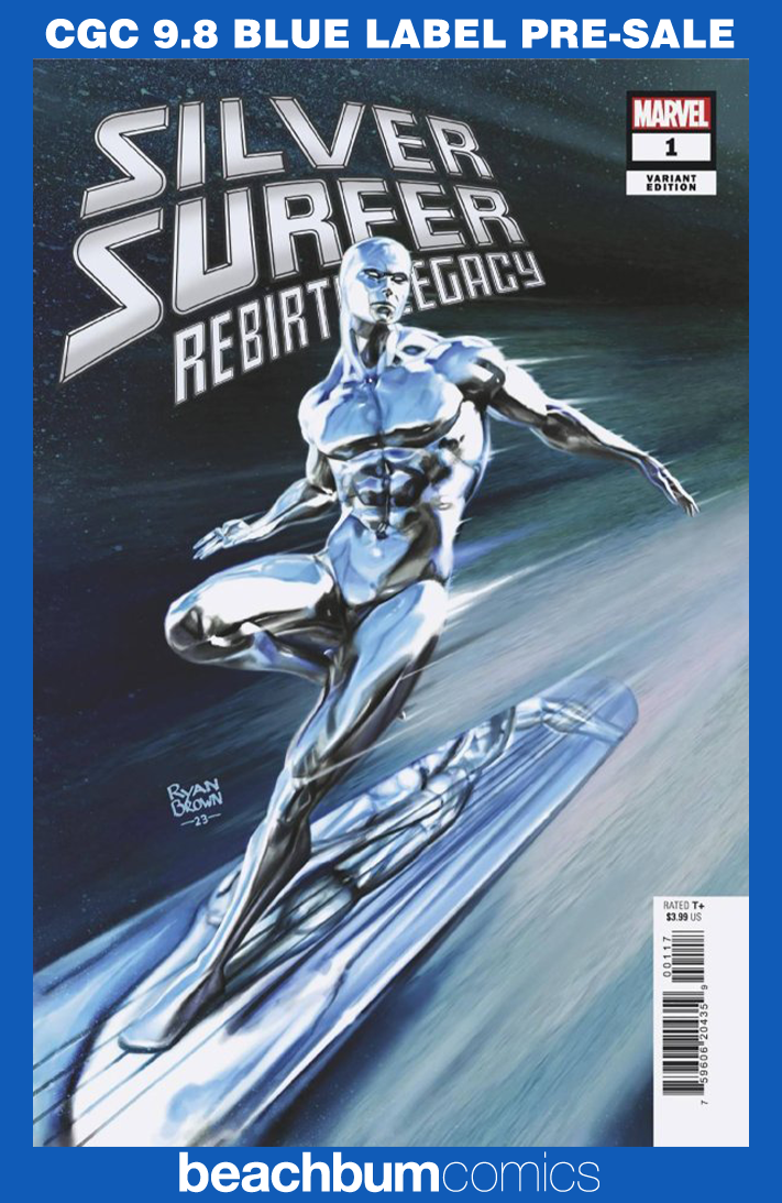 Silver Surfer Rebirth: Legacy #1 Brown 1:25 Retailer Incentive Variant CGC 9.8