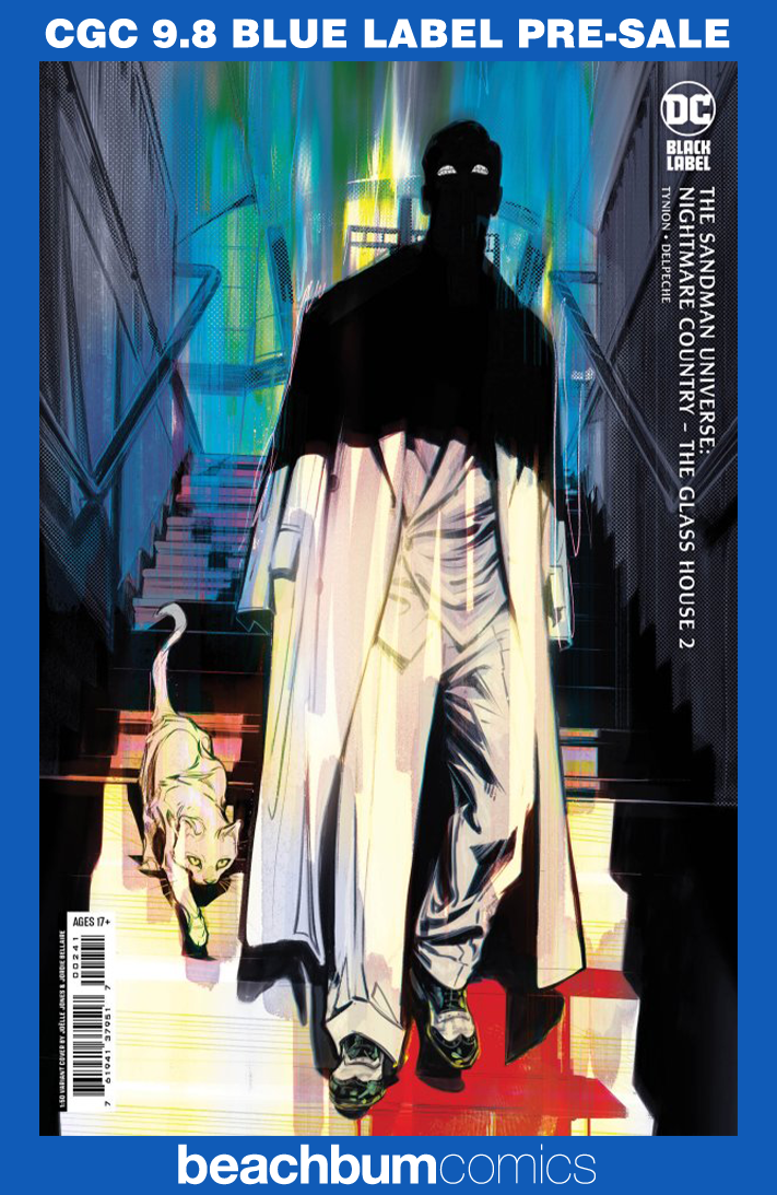 Sandman Universe: Nightmare Country - The Glass House #2 Jones 1:50 Retailer Incentive Variant DC Black Label CGC 9.8