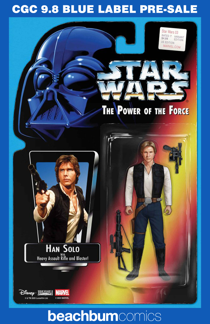 Star Wars #3 Action Figure Variant CGC 9.8